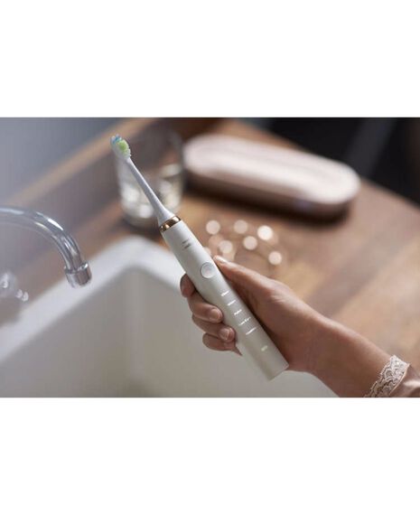 DiamondClean Rose Gold Electric Toothbrush